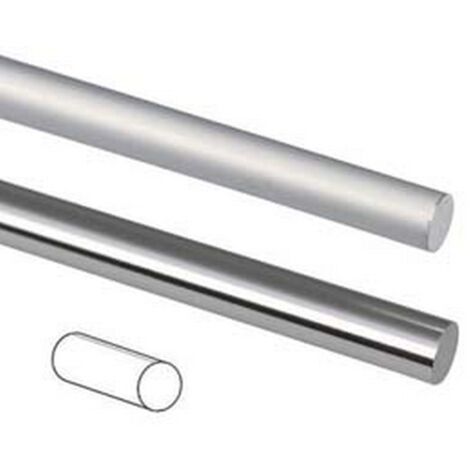 5PZ PROFILO TUBO TONDO PIENO IN ALLUMINIO  - ø mm.6 mt.1 argento