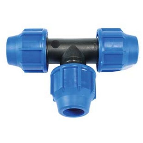 5PZ RACCORDO A COMPRESSIONE A "TI" PN16 - ø mm.50x50x50