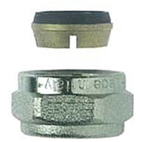 5PZ RACCORDO A COMPRESSIONE PER TUBO RAME ART.595 - F 1/2" x ø mm.14