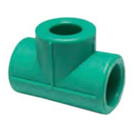 5PZ RACCORDO A T RIDOTTO IN PPR PN25 - ø mm.25x20x25