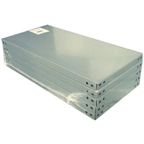 5PZ RIPIANO PER SCAFFALI CM. 90X40 CON RINFORZO