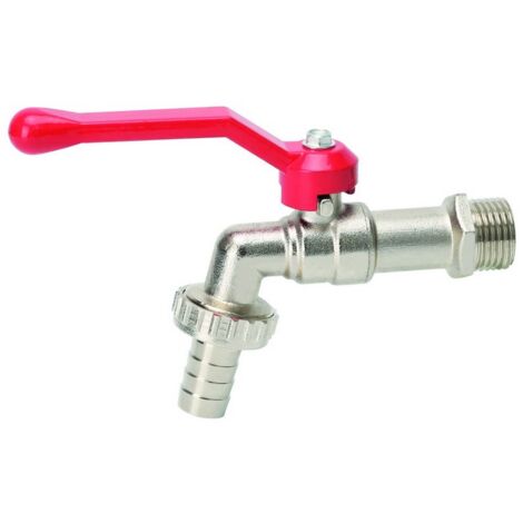 5PZ RUBINETTO PORTAGOMMA A SFERA IN OTTONE mis.1