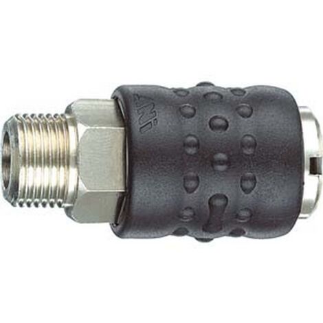 5PZ RUBINETTO RAPIDO UNIVERSALE FILETTATO MASCHIO - attacco 1/2"M art.17/B