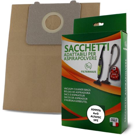 5PZ SACCHETTI ASPIRAPOLVERE AEG Vampyrino Car&Clean Vampyrino S Electronic Vampy