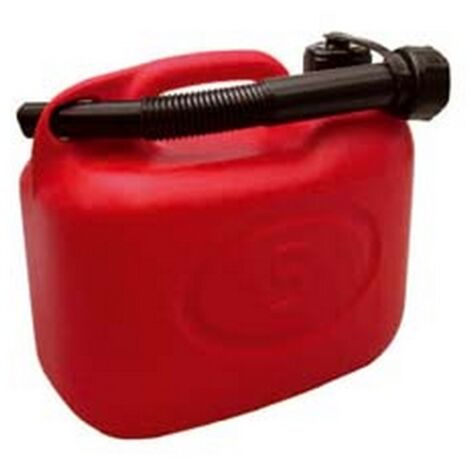 5PZ TANICA IN POLIETILENE PESANTE PER CARBURANTE - lt.5