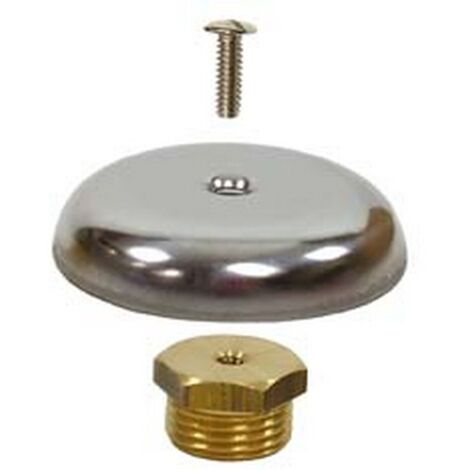 5PZ TAPPO CON ROSONE E VITE - M 1/2"