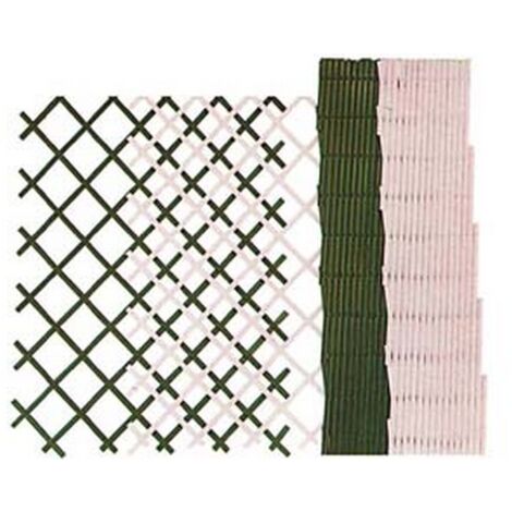 5PZ TRALICCI IN PLASTICA PER RAMPICANTI - colore verde - mt.2x1