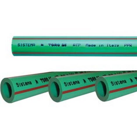 5PZ TUBO IN PPR PN20 IN BARRE DA MT.3 - ø mm.20x3,4