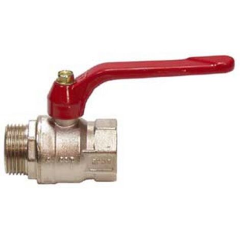 5PZ VALVOLA A SFERA M/F CON MANIGLIA LEVA - MF 1/2"