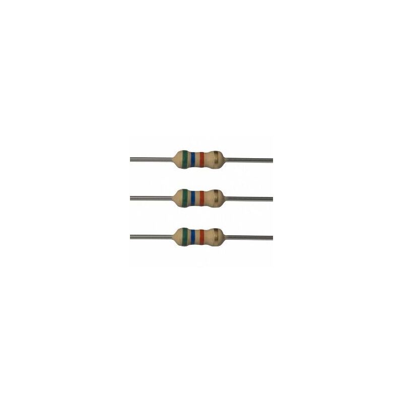

5R6 1/2W Resistencia Carbon 5,6 Ohm 1/2W 5%