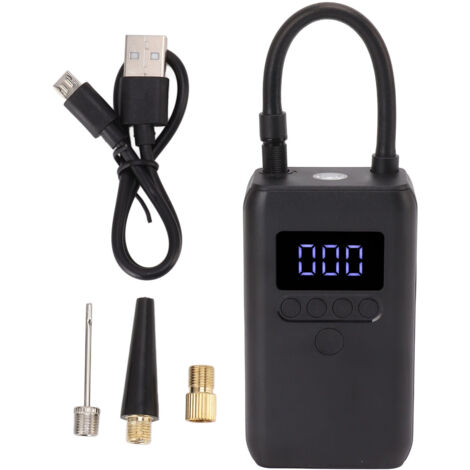 5V 2.4A Charging Pump Portable Cordless Electric Tire Inflator with Built in 2000mAh Lithium Battery
