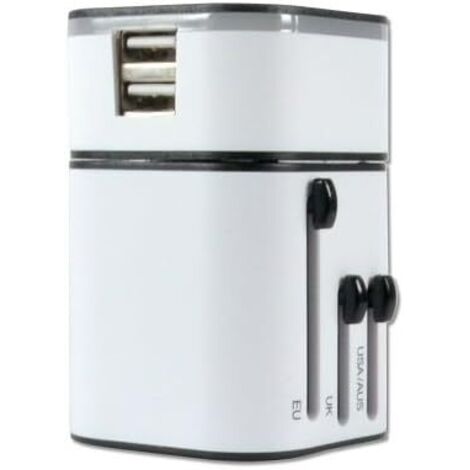 5V 3.2A Power Adapter for MP3/Digital Camera/Mobile Phone/GPS/Speaker White