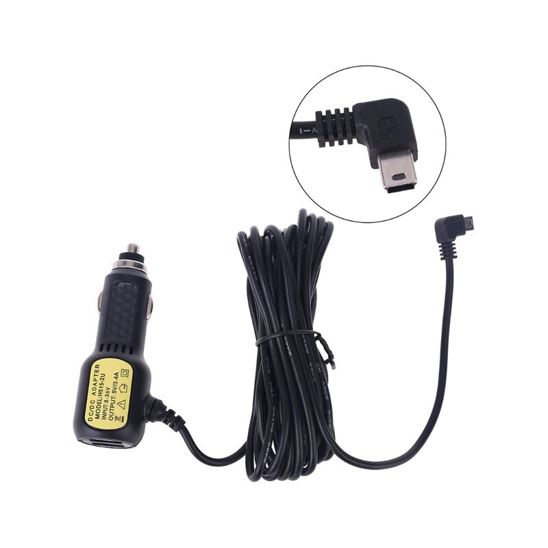 5V 3.5A Dual Mini Porte usb Dash Cam Adattatore