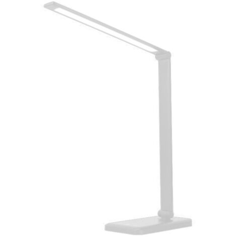 5V 380lm Schreibtischlampe, flexibel und augenschonend, mit Berührungssensor und USB-Ladeanschluss für Computer und Android-Handy.
