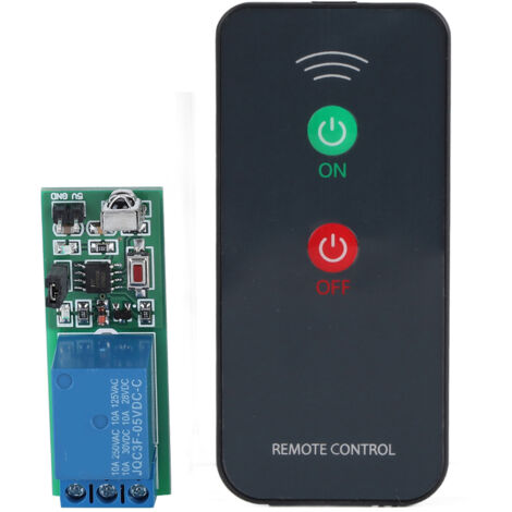 5V IR Infrarot-Relaismodul mit Einweg-Fernbedienung