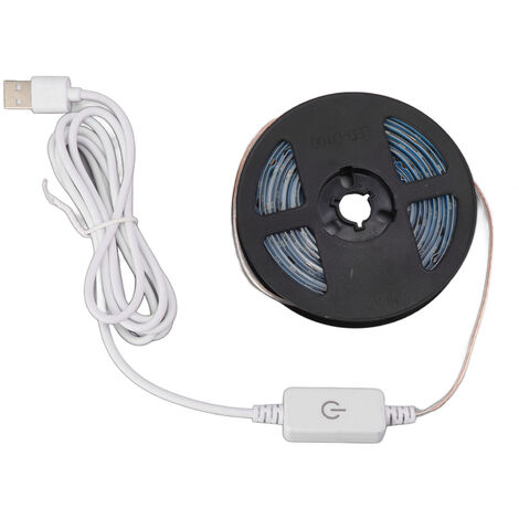 5V LED à spectre complet élèvent des bandes lumineuses tactiles gradation USB bandes lumineuses de croissance des plantes pour la tente de serre de fleurs végétales étanche