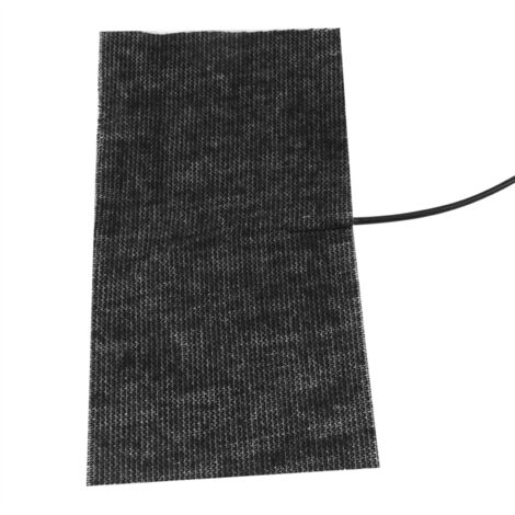 5V USB-Heizkissen aus Kohlefaser, Schwarz, 20x10cm, für Schreibtisch und Maus