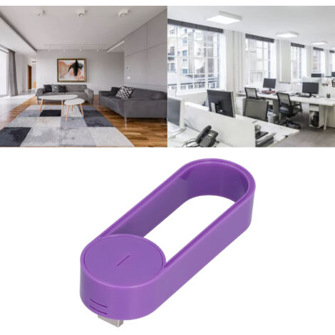 5V USB-Luftreiniger für Auto und Büro – Negative Ionisierungsfunktion, beseitigt Rauch und Gerüche, Abmessungen 11,2 x 3,9 x 3,2 cm, ABS-Material