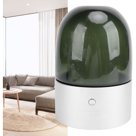 5W 60ml Wasserloser ätherischer Öldiffusor – Aluminiumsockel & farbige LED-Beleuchtung, für Zuhause, Büro, Auto