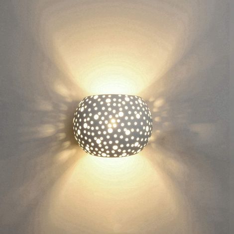 main image of "5W Applique Murale LED Lampe Design Moderne Vers le haut et vers le bas Luminaires Muraux Intérieur Boule Ronde Forme Blanc Chaud"