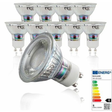 Lampadina LED a riflettore GU10 5W 4.000K 55°