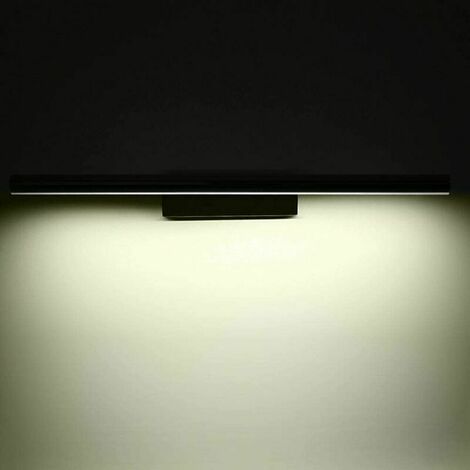 5W LED-Spiegel-Frontleuchte – Badezimmerlampe mit Schalter, wasserdichte Make-up-Beleuchtung, Edelstahl-Wandleuchte, Toilette, Innenbereich, warmweiß