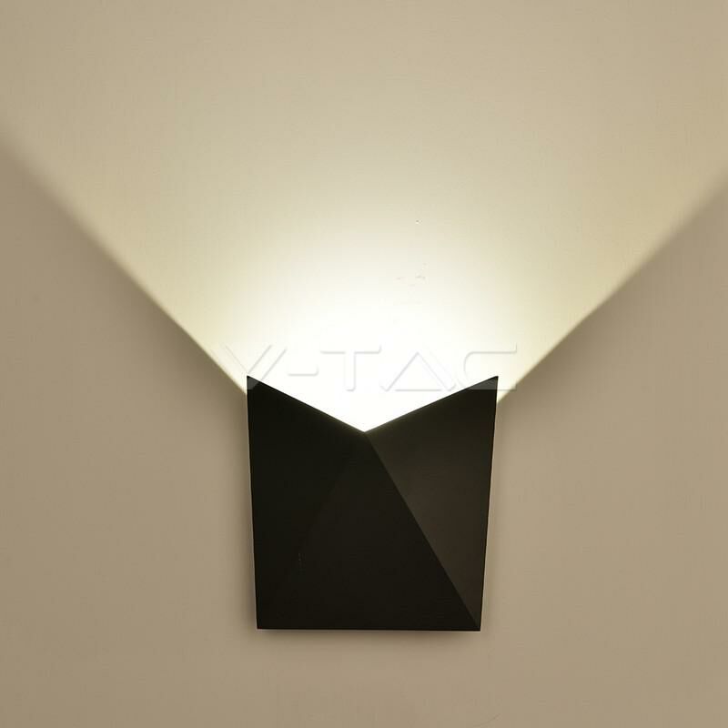 Image of 5W led wall light corpo nero IP65 3000K