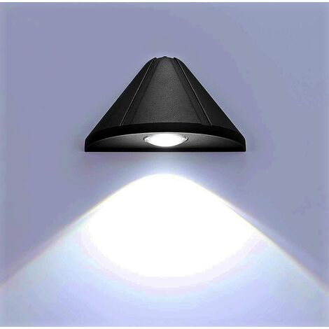 5W LED Dreieck Wandleuchte Wand Leuchte Lampe Gartenlampe Modern Schlafzimmer 