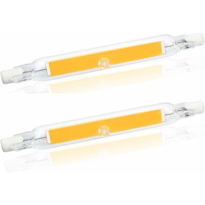 5W R7s 78MM Ampoule LED de J78 COB filament, 500 lumens 360 degrés, 30W 48W 50W équivalent (2pcs, Lumière du jour 4000K)