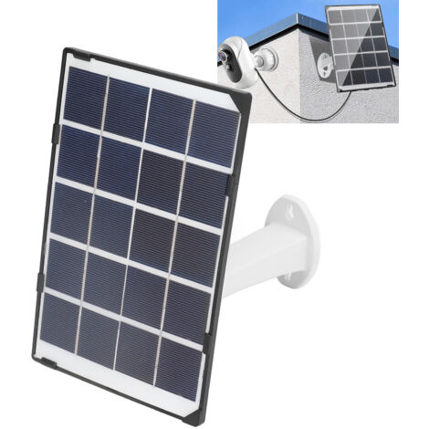 5W tragbares polykristallines Solarpanel mit Zubehörset für Boot, Wohnwagen, Camping - Montagehalterung, Schrauben und Dichtungen
