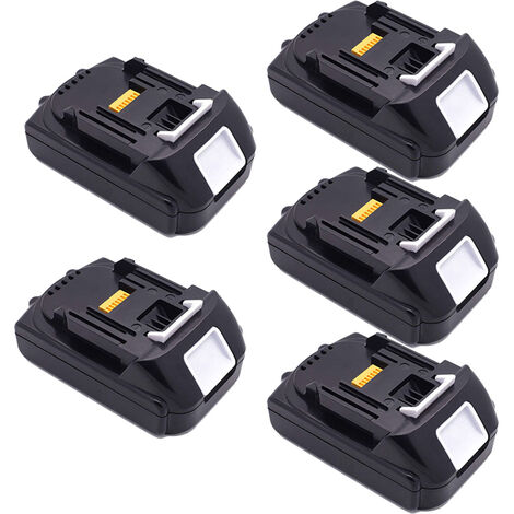 5X Batterie de Rechange 14,4V 4,0Ah pour Makita BL1430 BL1415 BL1440 BL1415N 196875-4 194558-0 195444-8 196388-5 194065-3