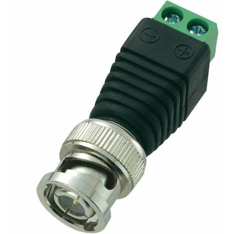 5X CONNETTORI ADATTATORI 12V BALUN BNC RCA JACK PER DVR TELECAMERE SORVEGLIANZA Non applicabile,5x BNC VIDEO MORSETTO MASCHIO