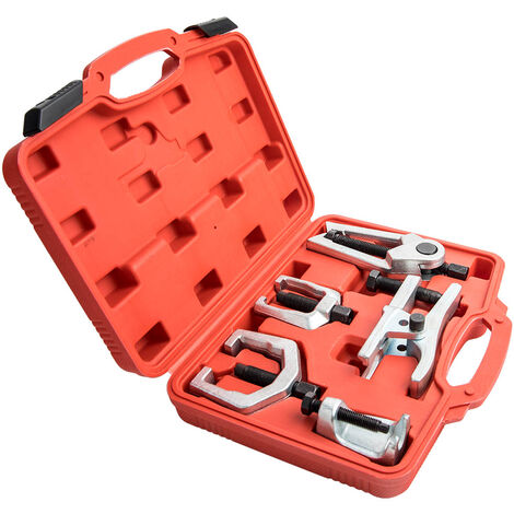 5x Front End Ball Joint Service Tie Rod Tool Kit C-shape pulle swing arm puller