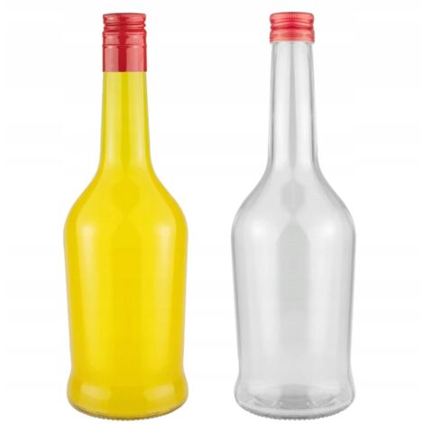 5X NAPOLEON Bottiglia 500ML + Tappo MONSIEUR LIQUEUR