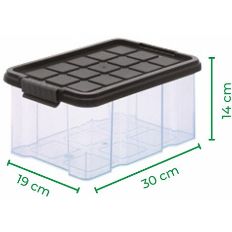 5x Novaliv Aufbewahrungsbox  5x Aufbewahrungsbox, 5x Deckel