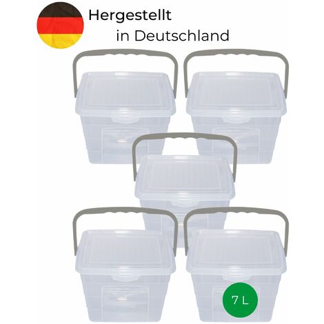 5x Novaliv Aufbewahrungsbox  Box + Deckel