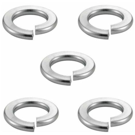 5x Rondelle frein grower 6mm DIN 127 B acier inoxydable A2