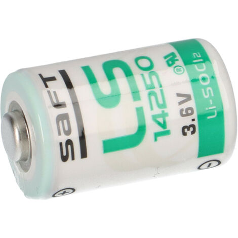 5x Saft Lithium 3,6V Batterie LS 14250 - 1/2 AA - LS14250 Li-SOCl2