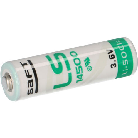 5x Saft Lithium 3,6V Batterie LS14500 AA - Zelle