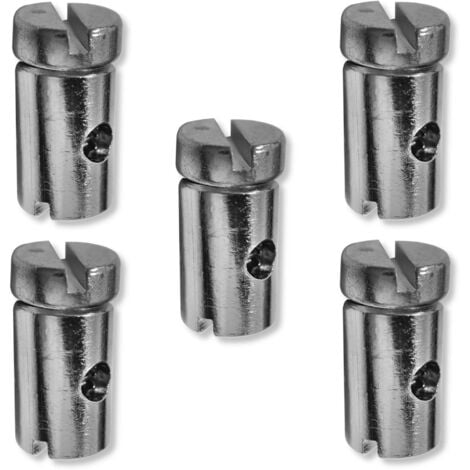5x Serre câble cable 6 x 9 mm usage universel fixation serrage arrêt butée gaine