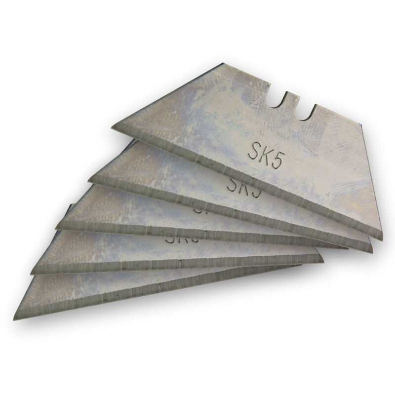 Image of 5x Trapezklingen für Sicherheitsmesser 60x19