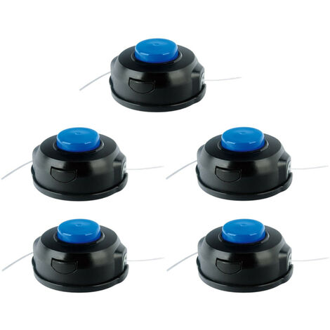 5x Trimmerkopf / Mähkopf mit M10 Linksgewinde für Husqvarna 525LST 525Rx 533RS 525LS 525LST 5255Rx Motorsense Freischneider Rasentrimmer Rasenmäher