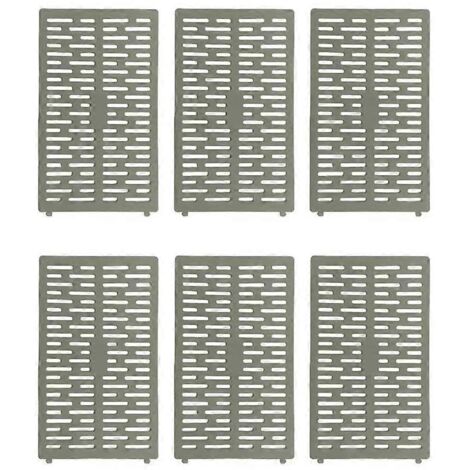6/10 pièces protecteur de tronc d'arbre réglable, garde flexible en plastique creux, protection arbre jardin, anti-rongeurs, UV résistant, facile à installer, lot de 6.