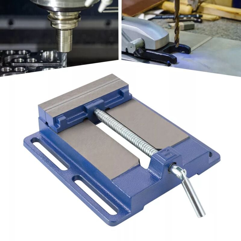 Senderpick - 6'' 145mm Étau pour presse à percer Étau d'établi Pince pour fraiseuse Outil d'entretien