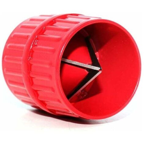 6-38 mm (1 piece) Universal Deburrer for Plastic Copper Pipes, 2-in-1, for Indoor and Outdoor Use MUMU