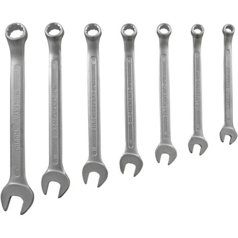 6-600 Kit chiavi combinate 7 parti Misura (metrica) 6 - 13 mm