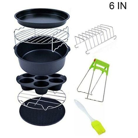 8Pcs Air Fryer Rack 304 Stainless Steel Air Fryer Grill Rack Multipurpose  US