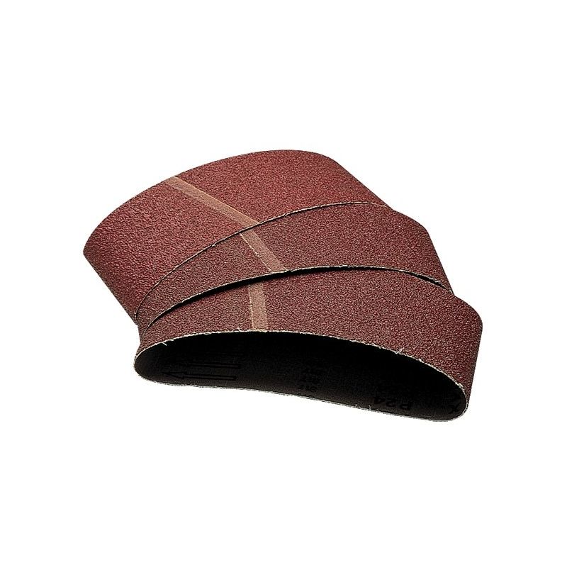 3102000 bande abrasive 6 pièces grain 60 75 x 533 mm - Wolfcraft
