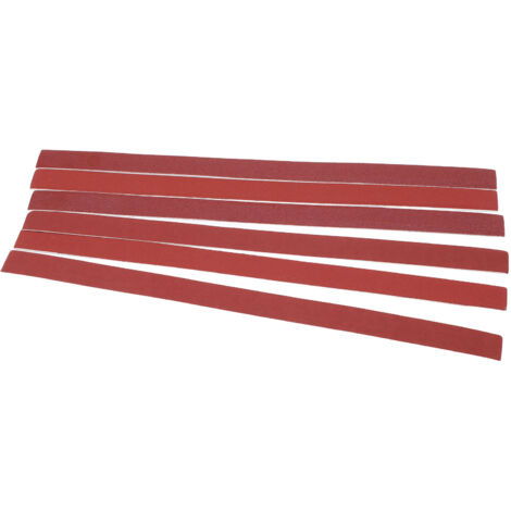 6 Bandes Abrasives pour Luth, Papier de Verre pour Nivellement des Frettes de Guitare, Outils de Ponçage