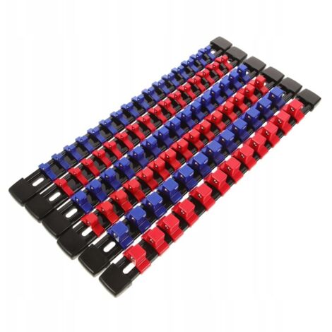 6 bases de tornillo de PP de colores